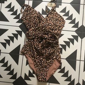 Aerie wrap one piece leaped small